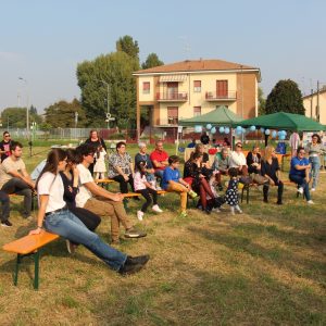Festa nell'area verde a Passirana